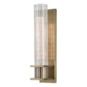 Hudson Valley Lighting Sperry Single Light 13" Tall Wall Sconce Aged Brass