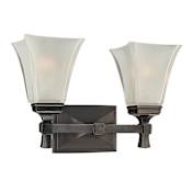 Hudson Valley Lighting Kirkland 2 Light 15" Wide Bathroom Vanity Light Old Bronze