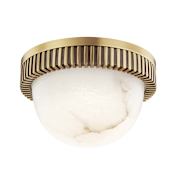 Hudson Valley Lighting Ainsley Single Light 5" Wide Integrated LED Flush Mount Bowl Ceiling Fixture / Wall Sconce Aged Brass