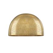 Hudson Valley Lighting Diggs 5" Tall LED Wall Sconce Aged Brass