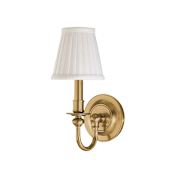 Hudson Valley Lighting Beekman Single Light 12" Tall Wall Sconce Aged Brass