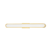 Hudson Valley Lighting Starkey 25" Wide LED Bath Bar Aged Brass