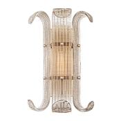 Hudson Valley Lighting Brasher Single Light 16" Tall Wall Sconce Aged Brass