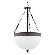 Hudson Valley Lighting Barrington 3 Light 17" Wide Pendant Historic Bronze