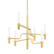 Hudson Valley Lighting Allentown 36" Wide Chandelier Aged Brass