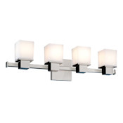 Hudson Valley Lighting Milford 4 Light 24" Wide Bathroom Vanity Light Polished Chrome