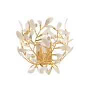 Hudson Valley Lighting Maybrook 12" Tall Wall Sconce Vintage Gold Leaf