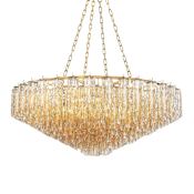 Hudson Valley Lighting Watertown 21 Light 46" Wide Chandelier Aged Brass