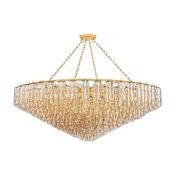 Hudson Valley Lighting Watertown 33 Light 60" Wide Chandelier Aged Brass