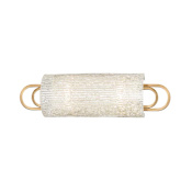Hudson Valley Lighting Buckley 2 Light 18" Wide Bath Bar Aged Brass