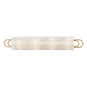 Hudson Valley Lighting Buckley 4 Light 31" Wide Bath Bar Aged Brass