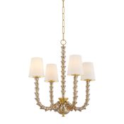 Hudson Valley Lighting Calumet 4 Light 26" Wide Chandelier Aged Brass