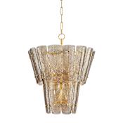 Hudson Valley Lighting Cassian 10 Light 29" Wide Chandelier Vintage Gold Leaf