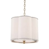 Hudson Valley Lighting Sweeny 3 Light 15" Wide Pendant Aged Brass
