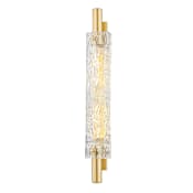 Hudson Valley Lighting Harwich 2 Light 29" Tall Wall Sconce Aged Brass