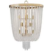 Hudson Valley Lighting Royalton 12 Light 26" Wide Crystal Chandelier Aged Brass