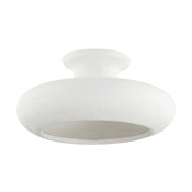 Hudson Valley Lighting Annie 16" Wide Semi-Flush Ceiling Fixture Aged Brass