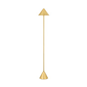 Hudson Valley Lighting Salma 49" Tall LED Torchiere Floor Lamp Aged Brass