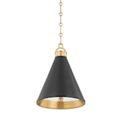 Hudson Valley Lighting Osterley 10" Wide Full Sized Pendant Aged / Antique Distressed Bronze