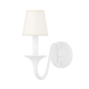Hudson Valley Lighting Windsor 12" Tall Wall Sconce White Plaster