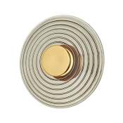 Hudson Valley Lighting Griston 3" Tall LED Wall Sconce Aged Brass