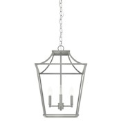 Hunter Laurel Ridge 4 Light 16" Wide Pendant Brushed Nickel