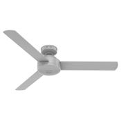 Hunter Presto 52" 3 Blade Hanging Indoor Ceiling Fan with Wall Control Dove Grey