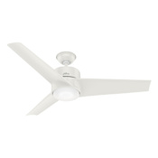 Hunter Havoc 54" 3 Blade Indoor / Outdoor WeatherMax LED Ceiling Fan with Wall Control Included Fresh White