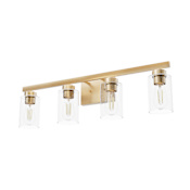 Hunter Hartland 4 Light 6" Wide Vanity Light Alturas Gold