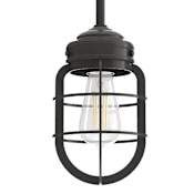 Hunter Starklake 6" Wide LED Cage Mini Pendant Noble Bronze