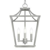 Hunter Laurel Ridge 4 Light 12" Wide Pendant Brushed Nickel