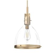 Hunter Van Nuys 13" Wide Pendant Alturas Gold