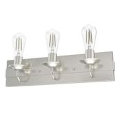 Hunter Perch Point 3 Light 21" Wide Vanity Light Brushed Nickel