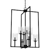 Hunter Kerrison 8 Light 24" Wide Multi Light Pendant Natural Iron