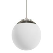 Hunter Hepburn 12" Wide Pendant Brushed Nickel