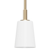Hunter Nolita 5" Wide Mini Pendant Alturas Gold