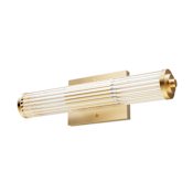 Hunter Holly Grove 18" Wide Bath Bar Alturas Gold