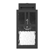 Hunter Aspenbrook 14" Tall Outdoor Wall Sconce Matte Black