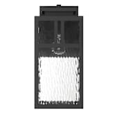 Hunter Aspenbrook 17" Tall Outdoor Wall Sconce Matte Black