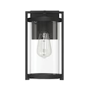 Hunter Astwood 12" Tall Outdoor Wall Sconce Matte Black