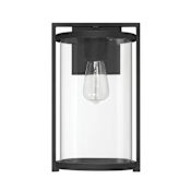 Hunter Astwood 14" Tall Outdoor Wall Sconce Matte Black