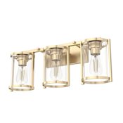 Hunter Astwood 3 Light 8" Wide Vanity Light Alturas Gold