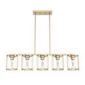 Hunter Astwood 5 Light 39" Wide Chandelier Alturas Gold