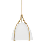 Hunter Arcelia 12" Wide Pendant Alturas Gold