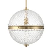 Hunter Bay Hollow 16" Wide Pendant Alturas Gold