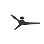 Hunter Gallegos 52" 3 Blade Indoor / Outdoor Ceiling Fan with Wall Control Matte Black