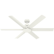 Hunter Kennicott 60" 6 Blade Indoor Ceiling Fan Fresh White