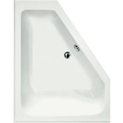Hydrosystems Courtney 60" Drop In Acrylic Air Tub with Right Drain, Drain Assembly, and Overflow White