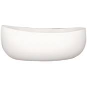 Hydrosystems Picasso 72" Free Standing Acrylic Air / Whirlpool Tub with Reversible Drain, Drain Assembly, and Overflow White