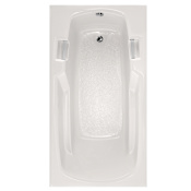 Hydrosystems Studio 60" Drop In Acrylic Air Tub with Reversible Drain, and Overflow White